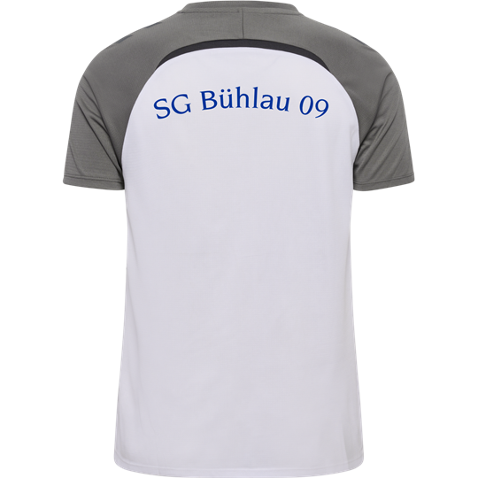 SG Bühlau Unisex Polo weiss/grau
