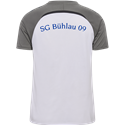 SG Bühlau Unisex Polo weiss/grau