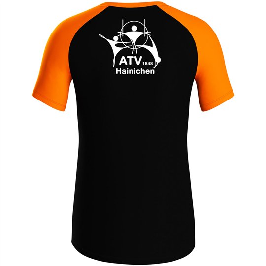 ATV 1848 Hainichen Kinder T-Shirt Iconic schwarz/neonorange
