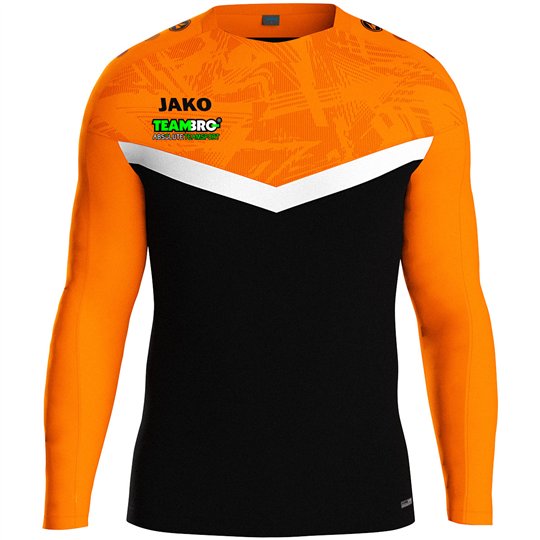 ATV 1848 Hainichen Unisex Sweat Iconic schwarz/neonorange