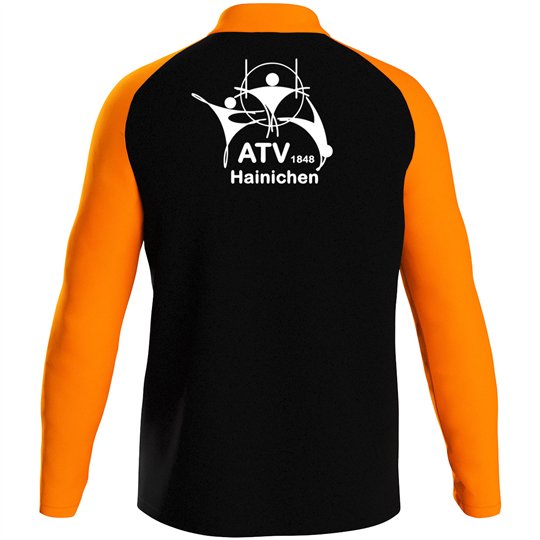 ATV 1848 Hainichen Kinder Polyesterjacke Iconic schwarz/neonorange
