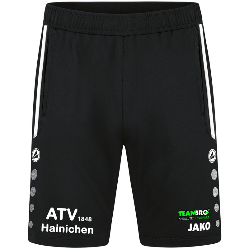 ATV 1848 Hainichen Damen Trainingsshort Allround schwarz