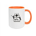 ATV 1848 Hainichen Tasse orange/weiss