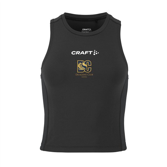 Dragons Club Leipzig Rush 2.0 Crop Singlet W Black