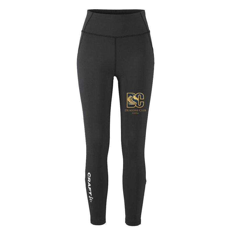 Dragons Club Leipzig Rush 2.0 Zip Tights W Black