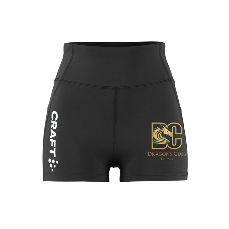 Dragons Club Leipzig Rush 2.0 Hot Pant W Black