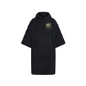 Dragons Club Leipzig Adults Towelling Poncho Black
