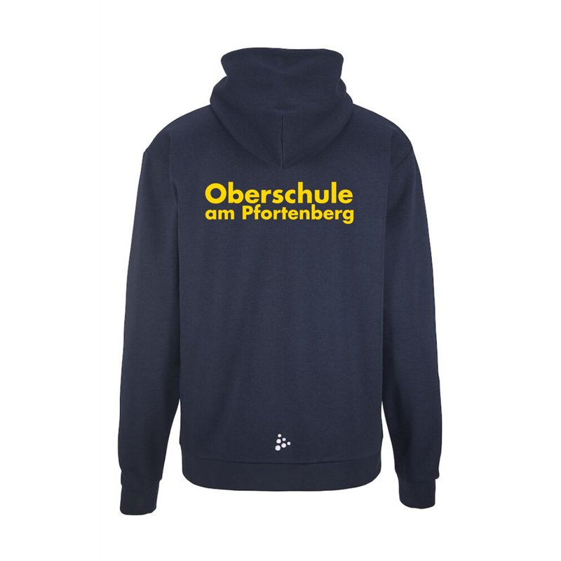 OS am Pfortenberg Kinder Kapuzenjacke navy