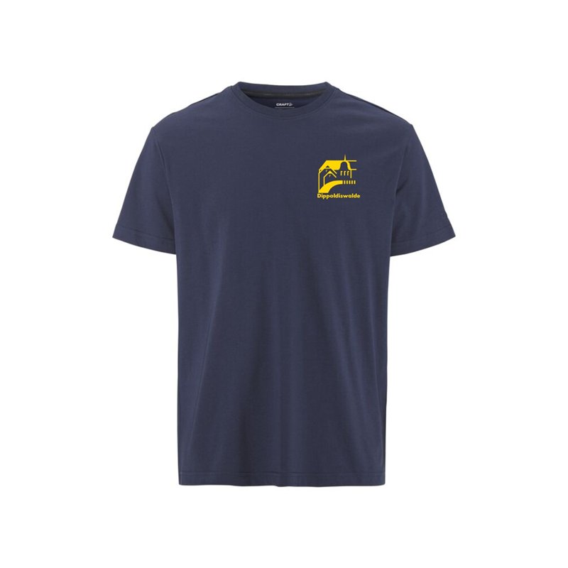 OS am Pfortenberg Damen Baumwollshirt navy