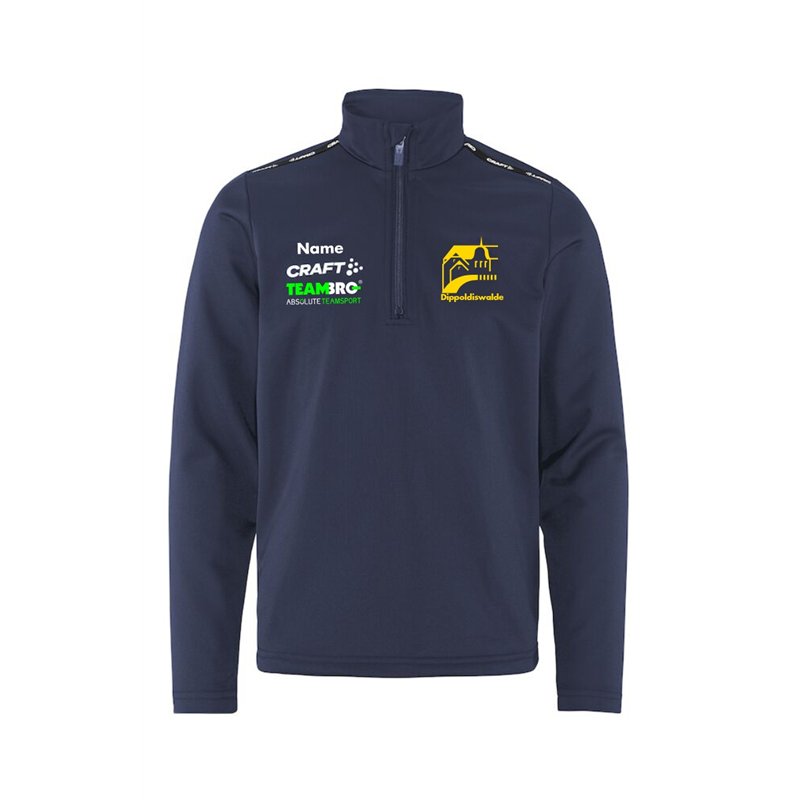 OS am Pfortenberg Unisex Poly Ziptop navy