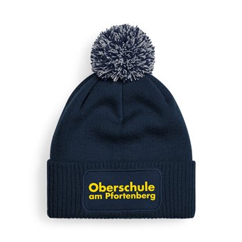 OS am Pfortenberg  Bommelmütze navy