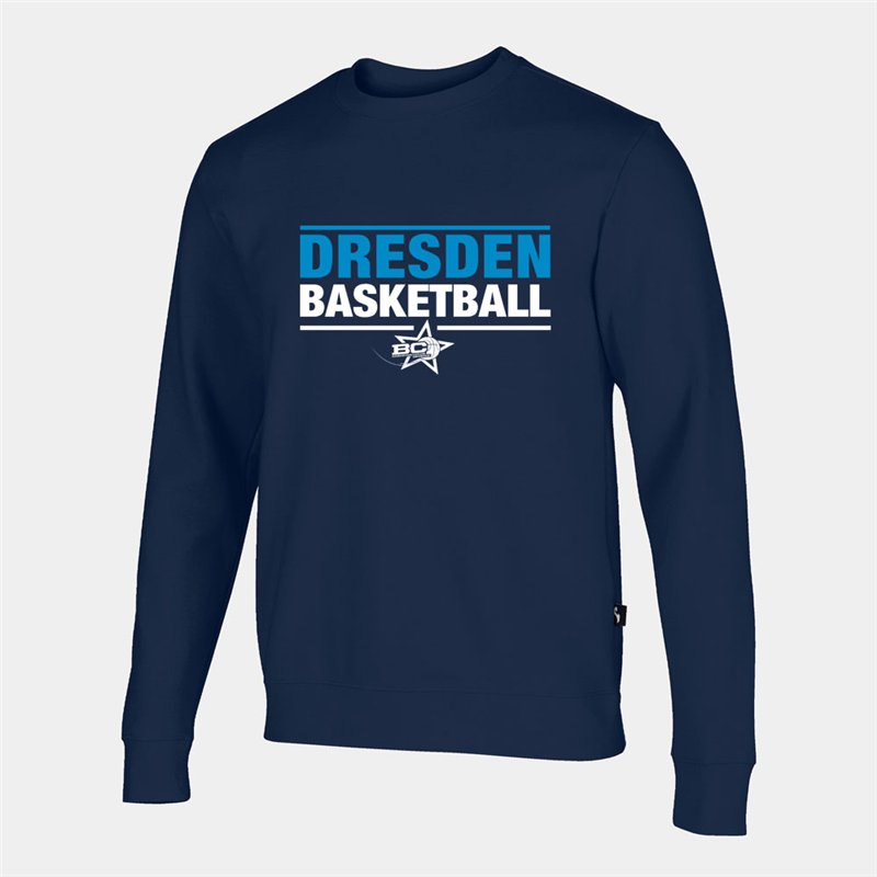 BC Dresden Sweatshirt Herren "Dresden Basketball" marineblau