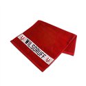 SG Motor Wilsdruff Fußball Duschtuch  rot