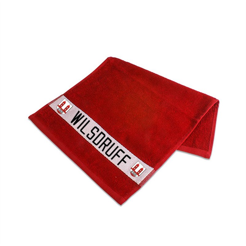 SG Motor Wilsdruff Fußball Handtuch  rot