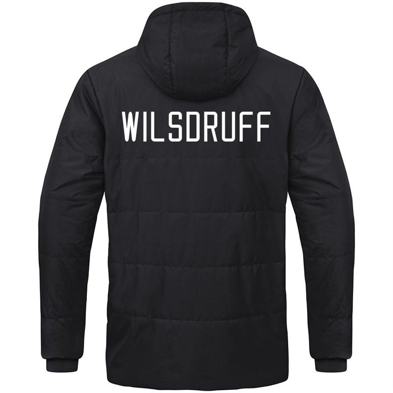 SG Motor Wilsdruff Fußball Coachjacke Unisex schwarz