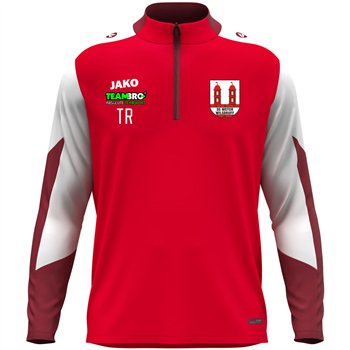 SG Motor Wilsdruff Fußball Zip Top Unisex rot/weiss