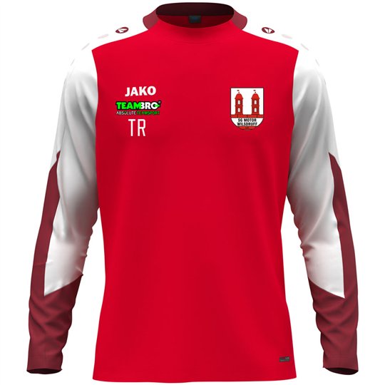 SG Motor Wilsdruff Fußball Longsleeve Kinder rot/weiss
