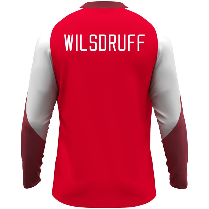 SG Motor Wilsdruff Fußball Longsleeve Unisex rot/weiss