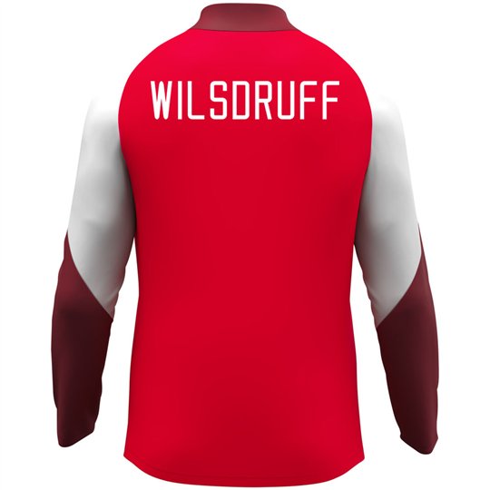 SG Motor Wilsdruff Fußball Polyesterjacke Kinder rot/weiss