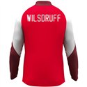 SG Motor Wilsdruff Fußball Polyesterjacke Unisex rot/weiss