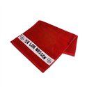 SV Lok Nossen Duschtuch  rot