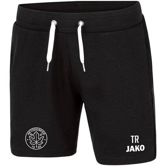 Hetzdorfer SV Damen Jogging Short schwarz