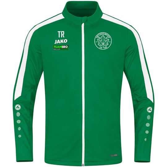 Hetzdorfer SV Kinder Polyesterjacke grün