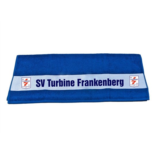 Turbine Frankenberg Turnen  Handtuch blau