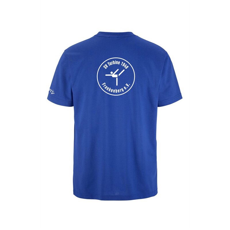 Turbine Frankenberg Turnen Herren Mix Tee blau