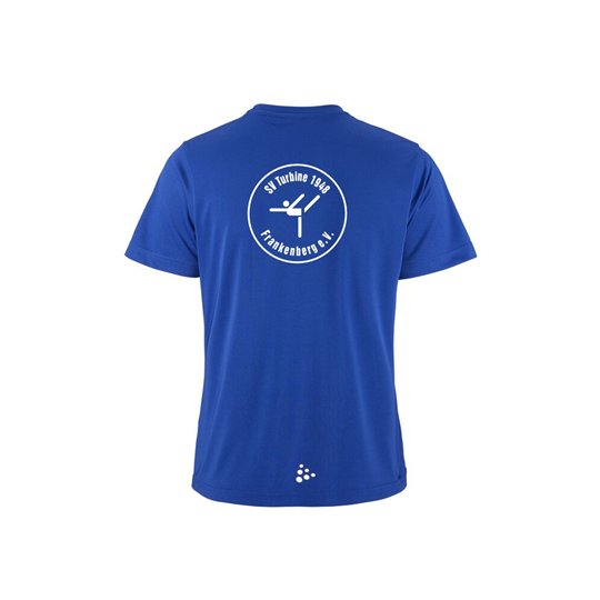 Turbine Frankenberg Turnen Damen Function Tee blau
