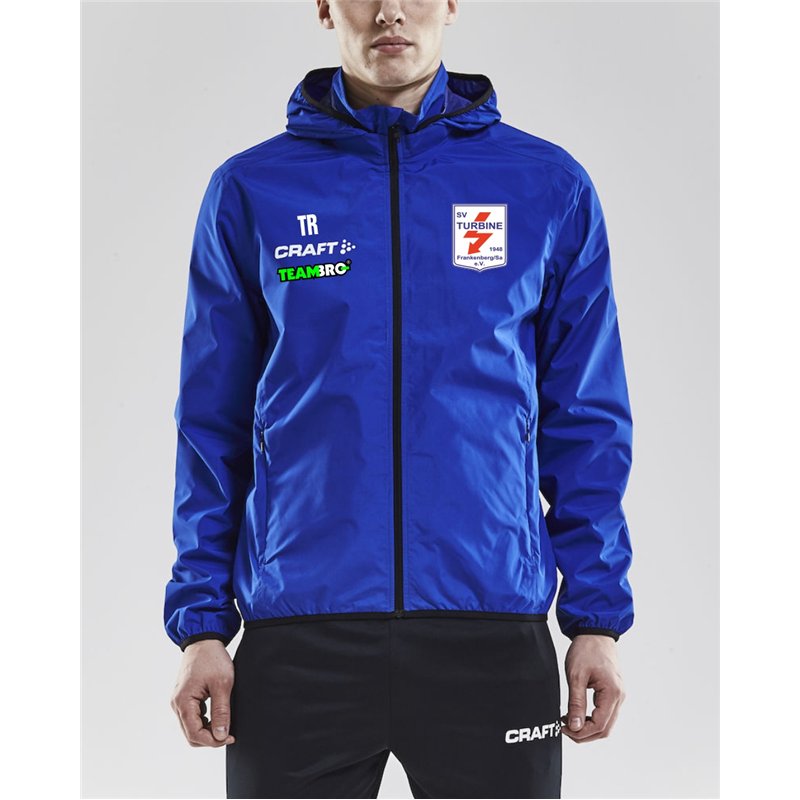 Turbine Frankenberg Turnen Herren Regenjacke blau