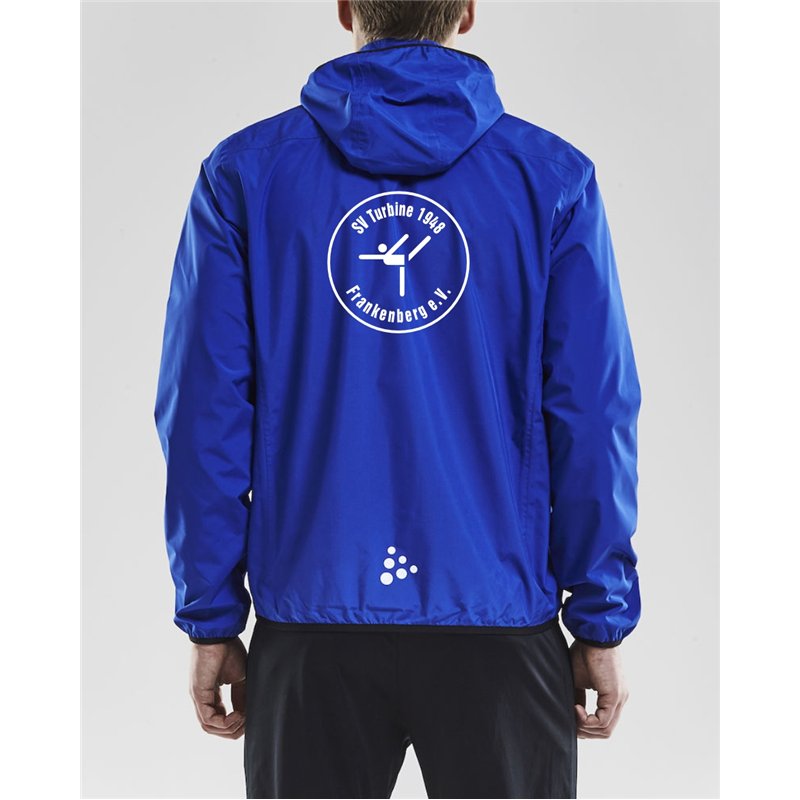 Turbine Frankenberg Turnen Junior Regenjacke blau