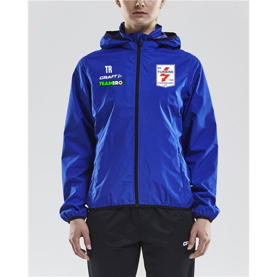 Turbine Frankenberg Turnen Damen Regenjacke blau