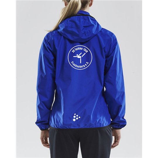Turbine Frankenberg Turnen Damen Regenjacke blau