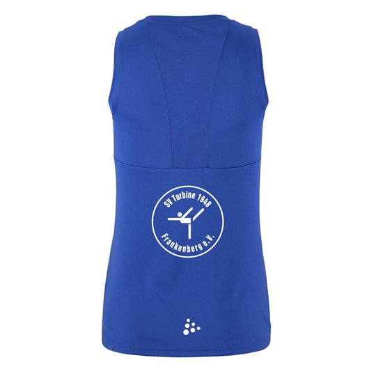 Turbine Frankenberg Turnen Damen Singlet blau