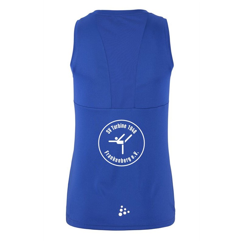 Turbine Frankenberg Turnen Damen Singlet blau