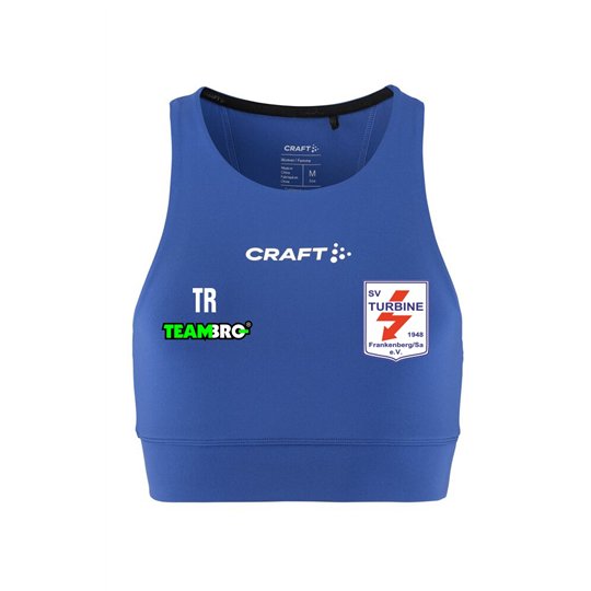 Turbine Frankenberg Turnen Damen Crop Top blau