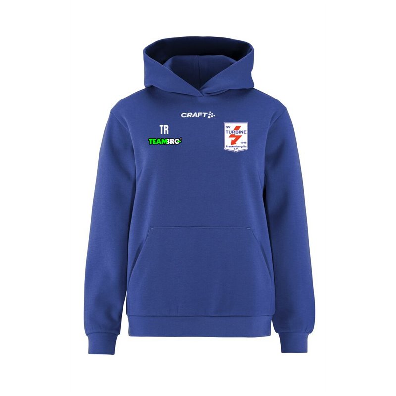 Turbine Frankenberg Turnen Damen Hoodie blau