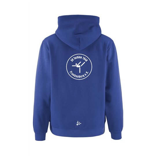 Turbine Frankenberg Turnen Damen Hoodie blau