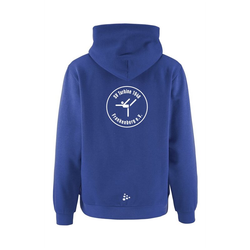 Turbine Frankenberg Turnen Damen Hoodie blau