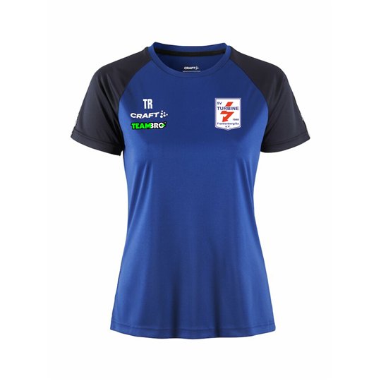Turbine Frankenberg Turnen Damen Squad Tee blau/navy