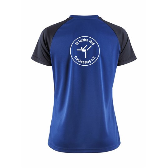 Turbine Frankenberg Turnen Damen Squad Tee blau/navy