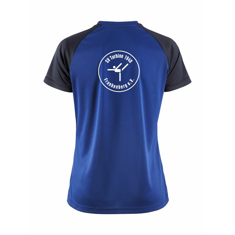 Turbine Frankenberg Turnen Damen Squad Tee blau/navy