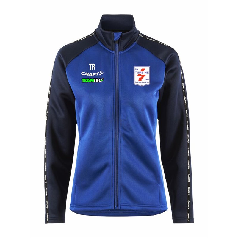Turbine Frankenberg Turnen Damen Trainingsjacke blau/navy
