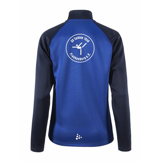 Turbine Frankenberg Turnen Damen Trainingsjacke blau/navy