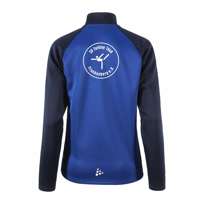 Turbine Frankenberg Turnen Damen Trainingsjacke blau/navy