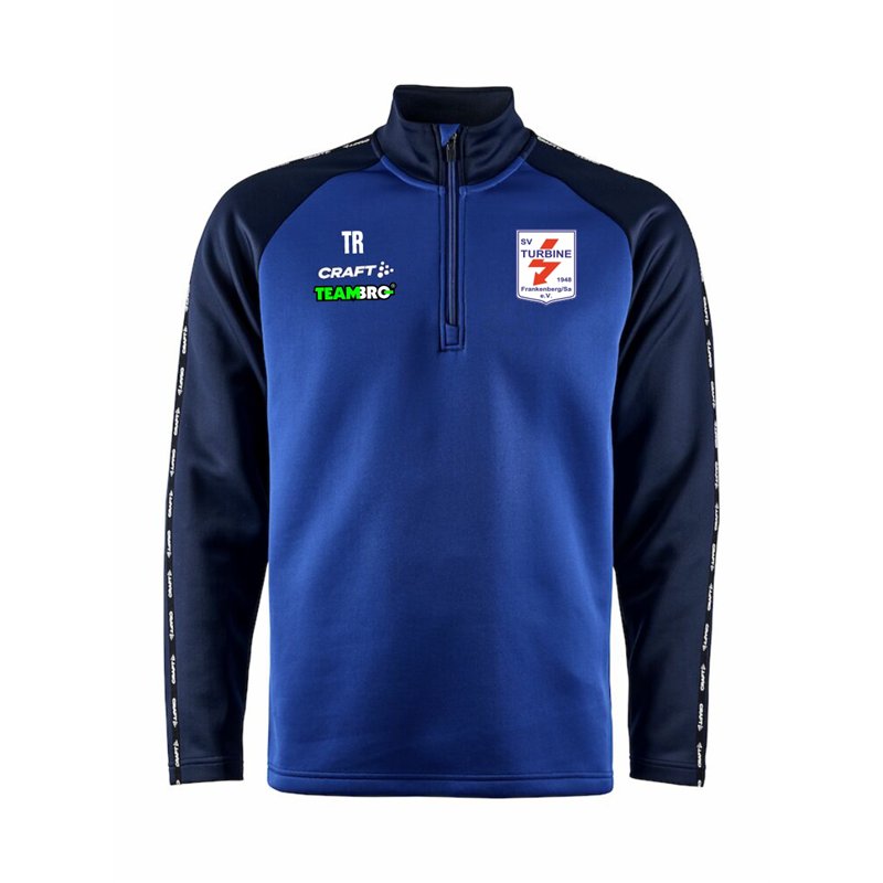Turbine Frankenberg Turnen Junior Halfzip blau/navy