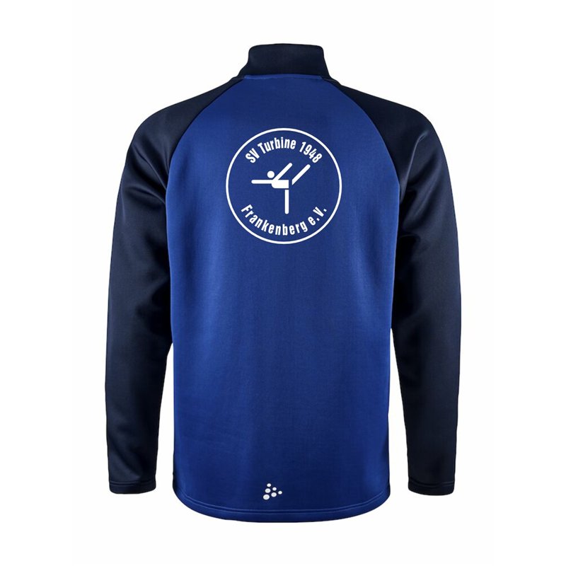 Turbine Frankenberg Turnen Junior Halfzip blau/navy