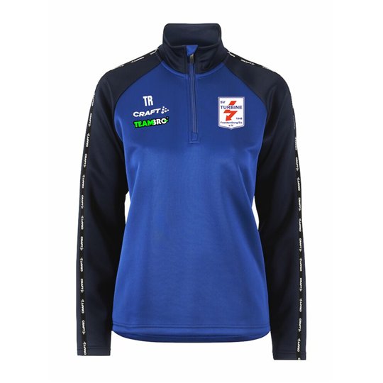 Turbine Frankenberg Turnen Damen Halfzip blau/navy