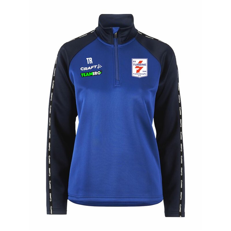 Turbine Frankenberg Turnen Damen Halfzip blau/navy